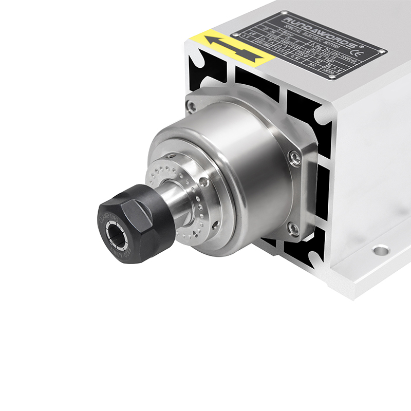 SM spindle motor with collet nut