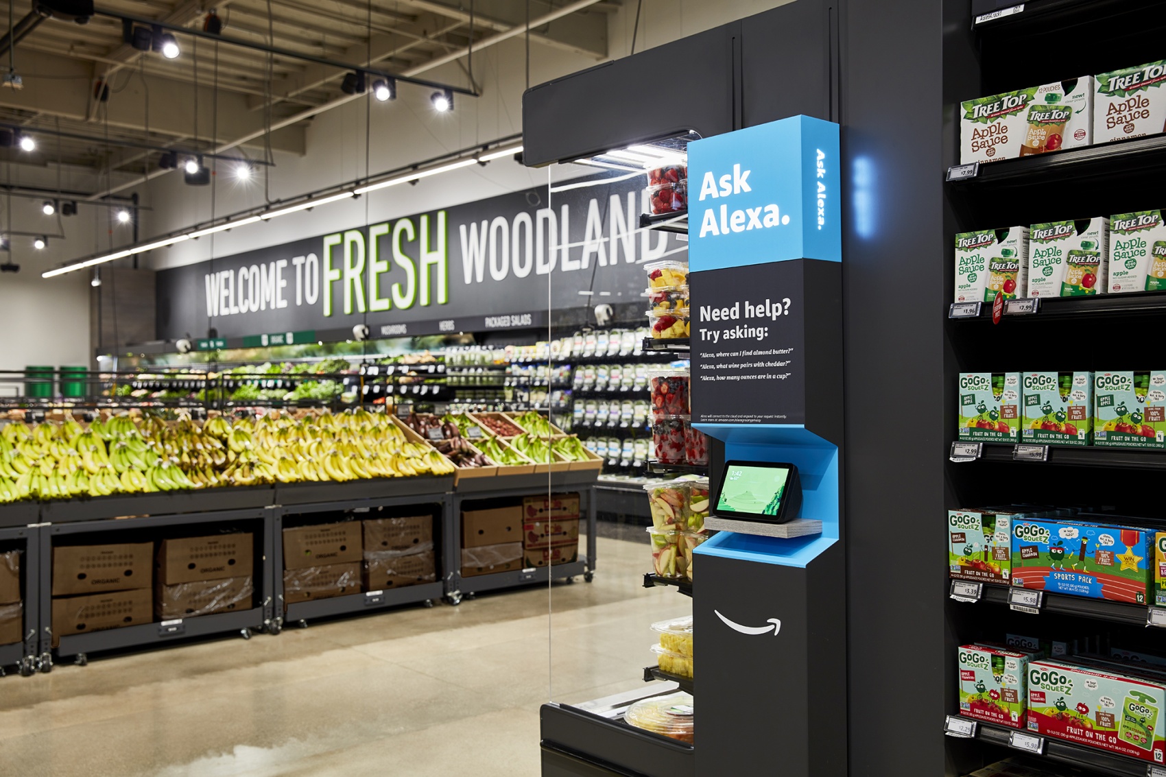 Amazon Tests Fully Automated Grocery Store